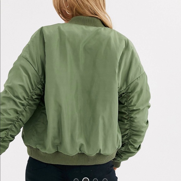 Bomber Jacket with ruching - Picture 2 of 8